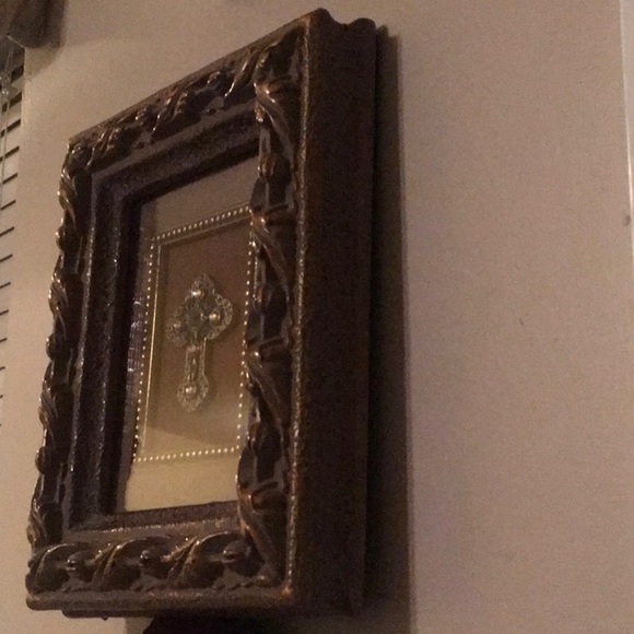 Christian Witness Jeweled Cross Framed from the Belinda Milley Collection - Picture 6 of 10